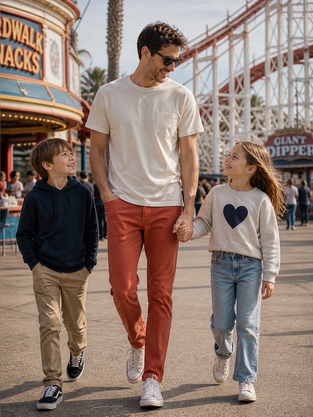 Levi's Burnt Orange Cotton Twill Pants